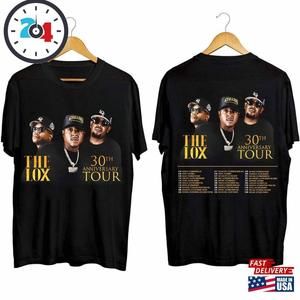 The Lox 30Th Anniversary Tour  Shirt Band Fan Concert Unisex 2 Sided